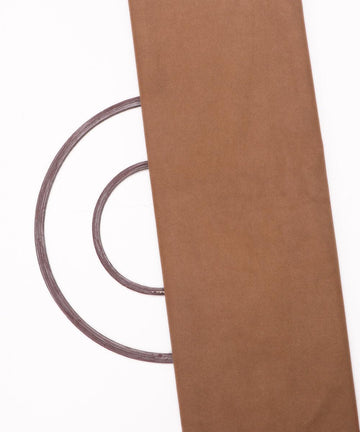 Light Brown Colour Plain Suede Fabric - Fabric Dekho